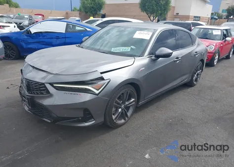 2024 Acura Integra A-Spec Technology из США, поврежденный, VIN 19UDE4H63RA004930